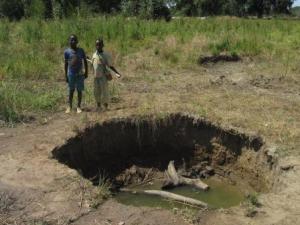 The hand dug wells at Kojonti