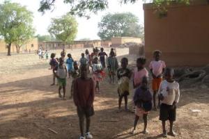 Children living at the Bible school